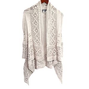 ‎Line Women's Crochet Knitted Cardigan Size XS